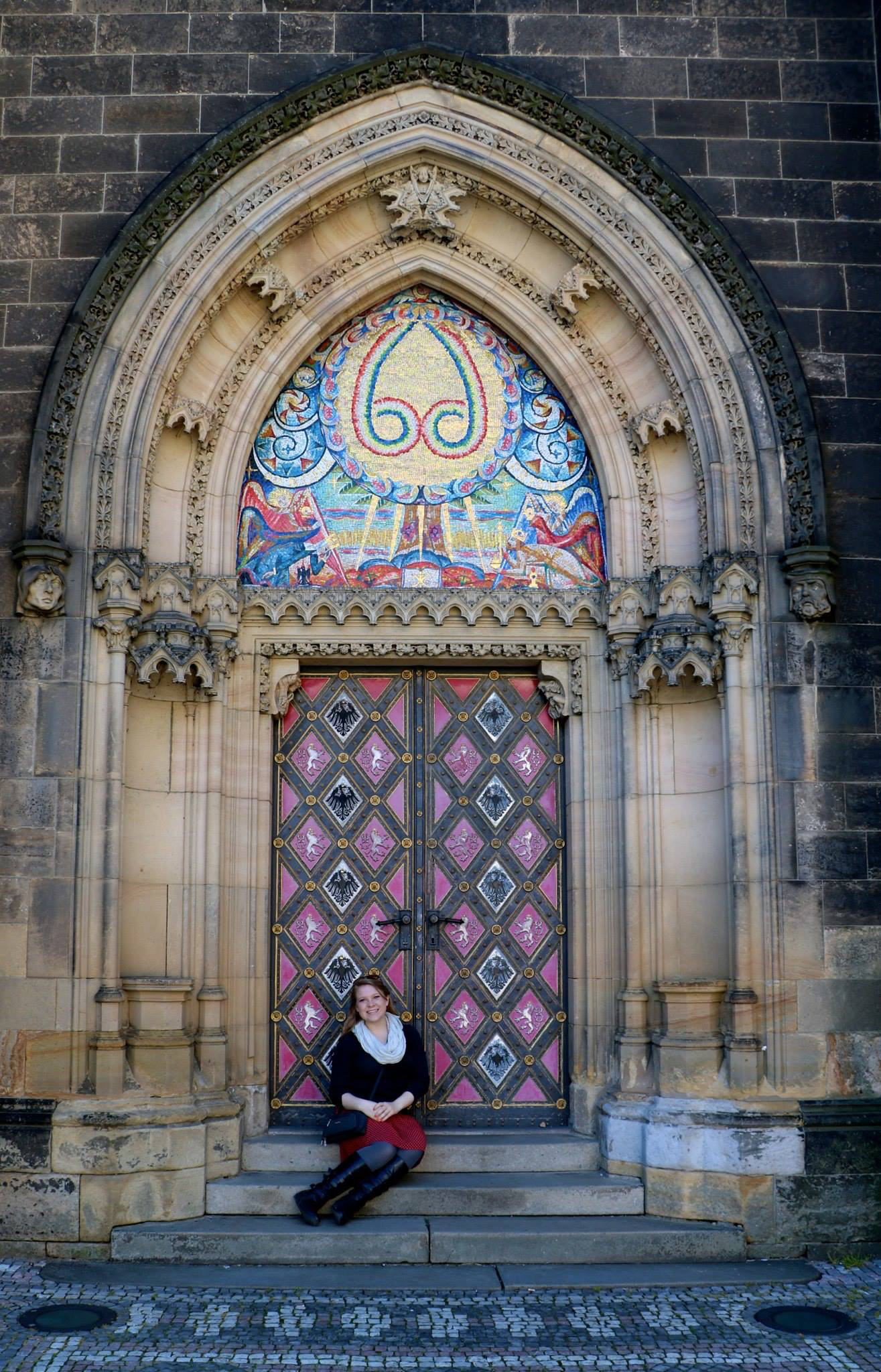 Brooke Prague 2 church door